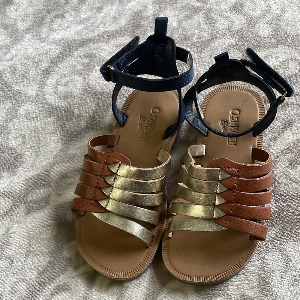 Gently worn sandals